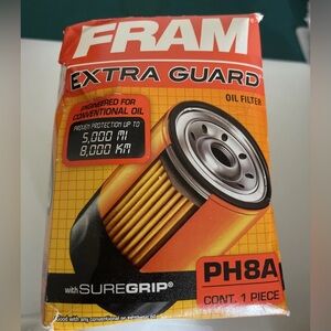 FRAM Extra Guard Oil Filter PH8A with SUREGRIP